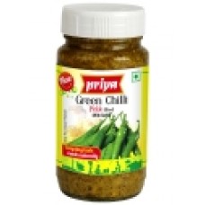 Green Chilli in Mustard Oil 500gms